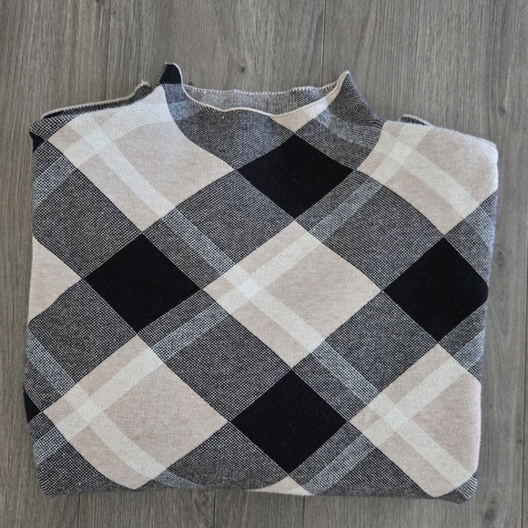 Racheal Zoe Plaid Pullover Sweater Womens  Size XL - Picture 16 of 16